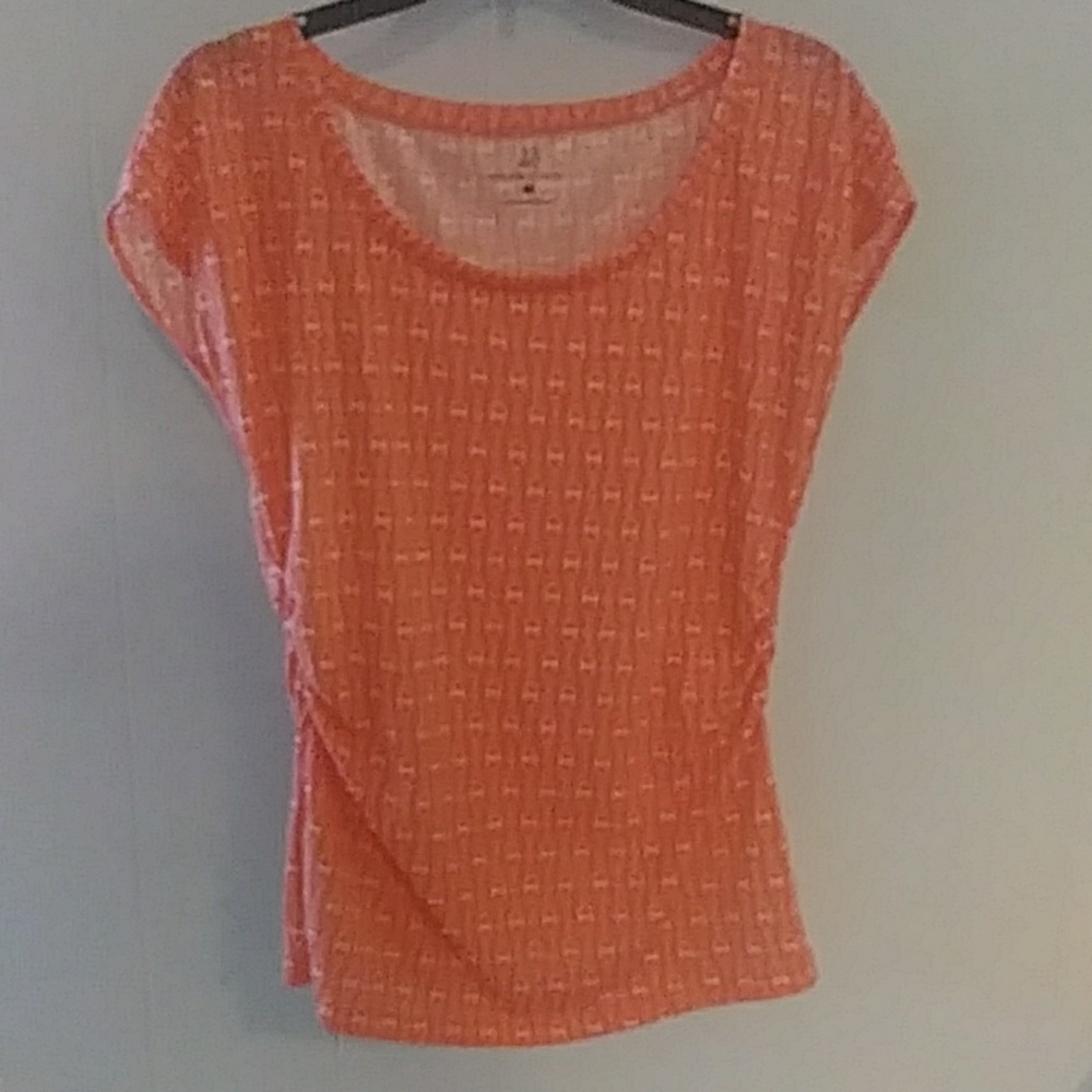 NY&C womens shirt coral medium.